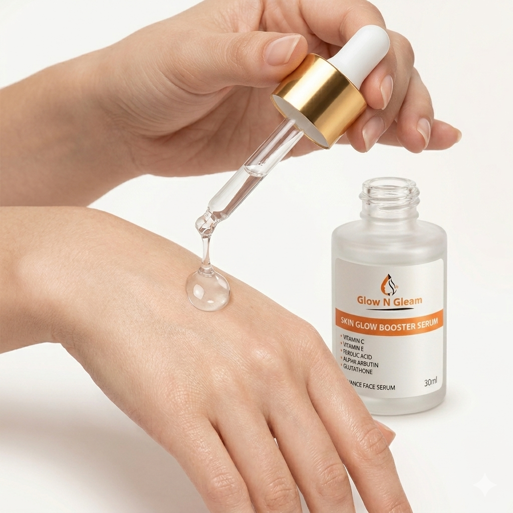 Skin Glow Booster Serum | Brightening & Hydrating Vitamin Glow Formula