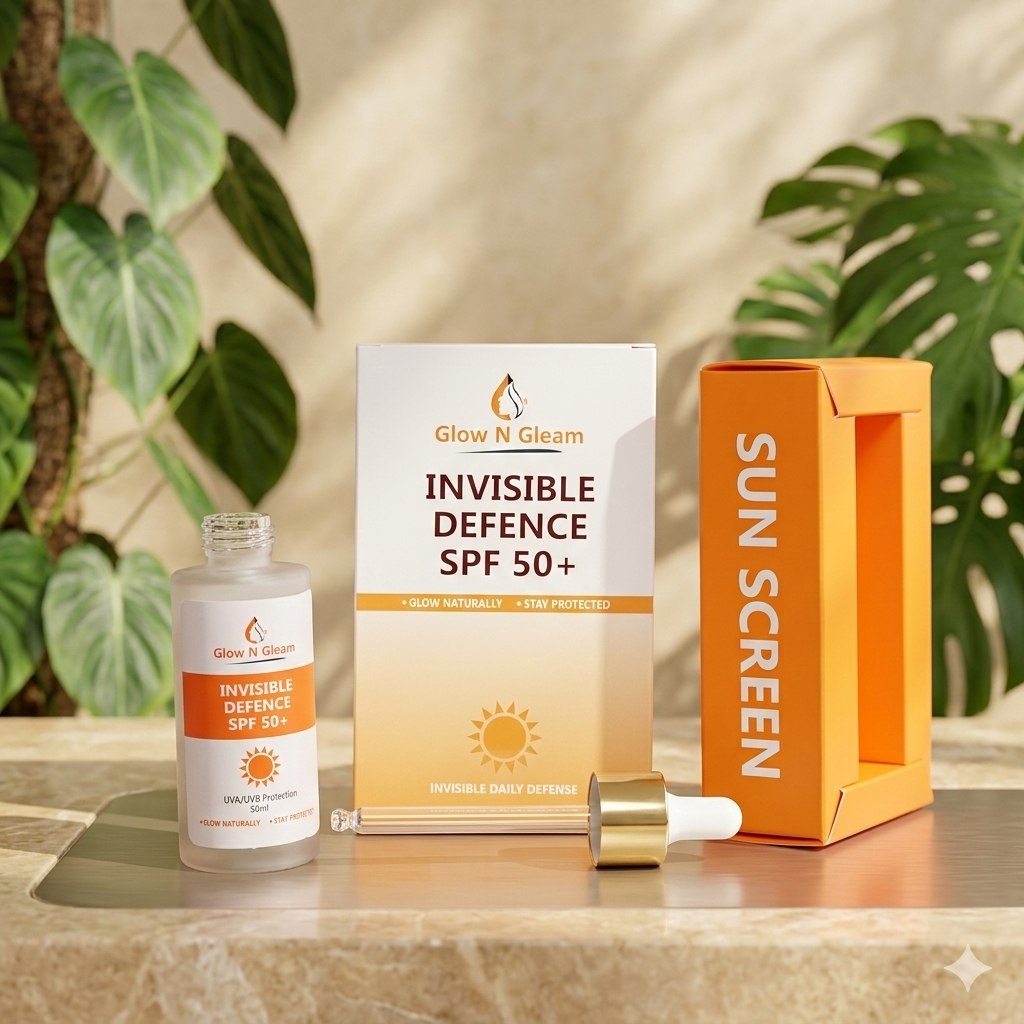 Invisible Defence SPF 50+ Sunscreen – Advanced Daily Sun Protection