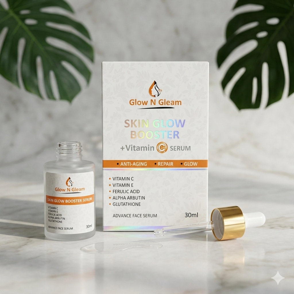 Skin Glow Booster Serum | Brightening & Hydrating Vitamin Glow Formula