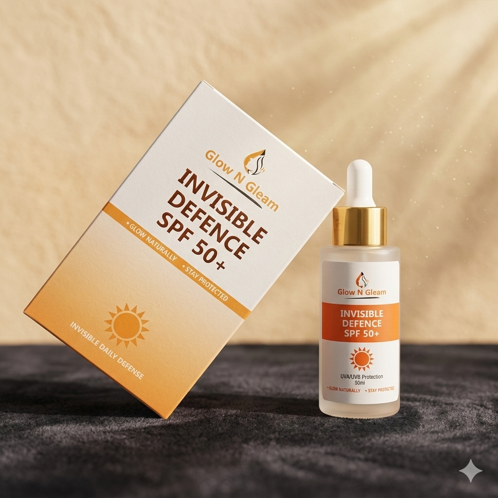 Invisible Defence SPF 50+ Sunscreen – Advanced Daily Sun Protection