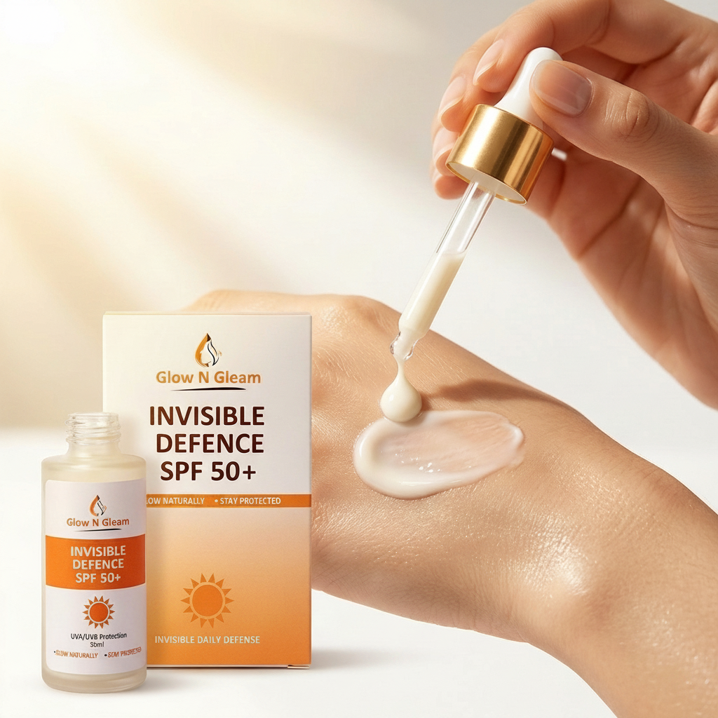 Invisible Defence SPF 50+ Sunscreen – Advanced Daily Sun Protection